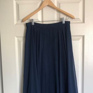 Jenny Yoo Bridesmaid Skirt | Navy Blue Size 8 | Anthropologie BHLDN Spring 2019